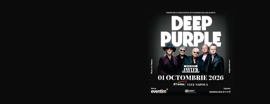 Deep Purple, la BT Arena, Cluj-Napoca